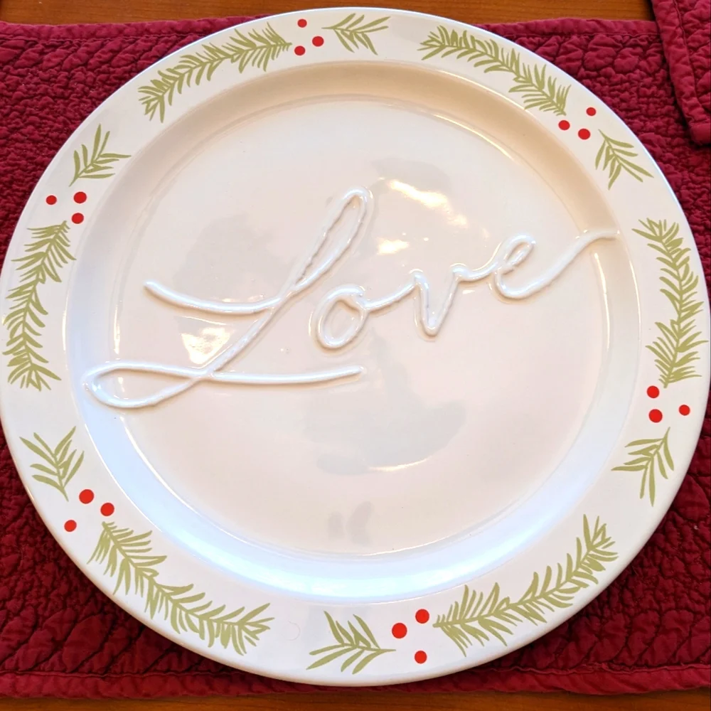 Mary & Martha Love Plate 12